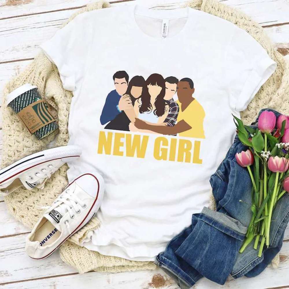 New Girl Sitcom Series Fan Graphic Aesthetic Unisex T-Shirt
